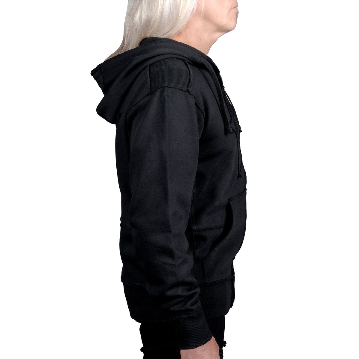 Artist Asylum Collection Hoodie Black Star Zip Hoodie