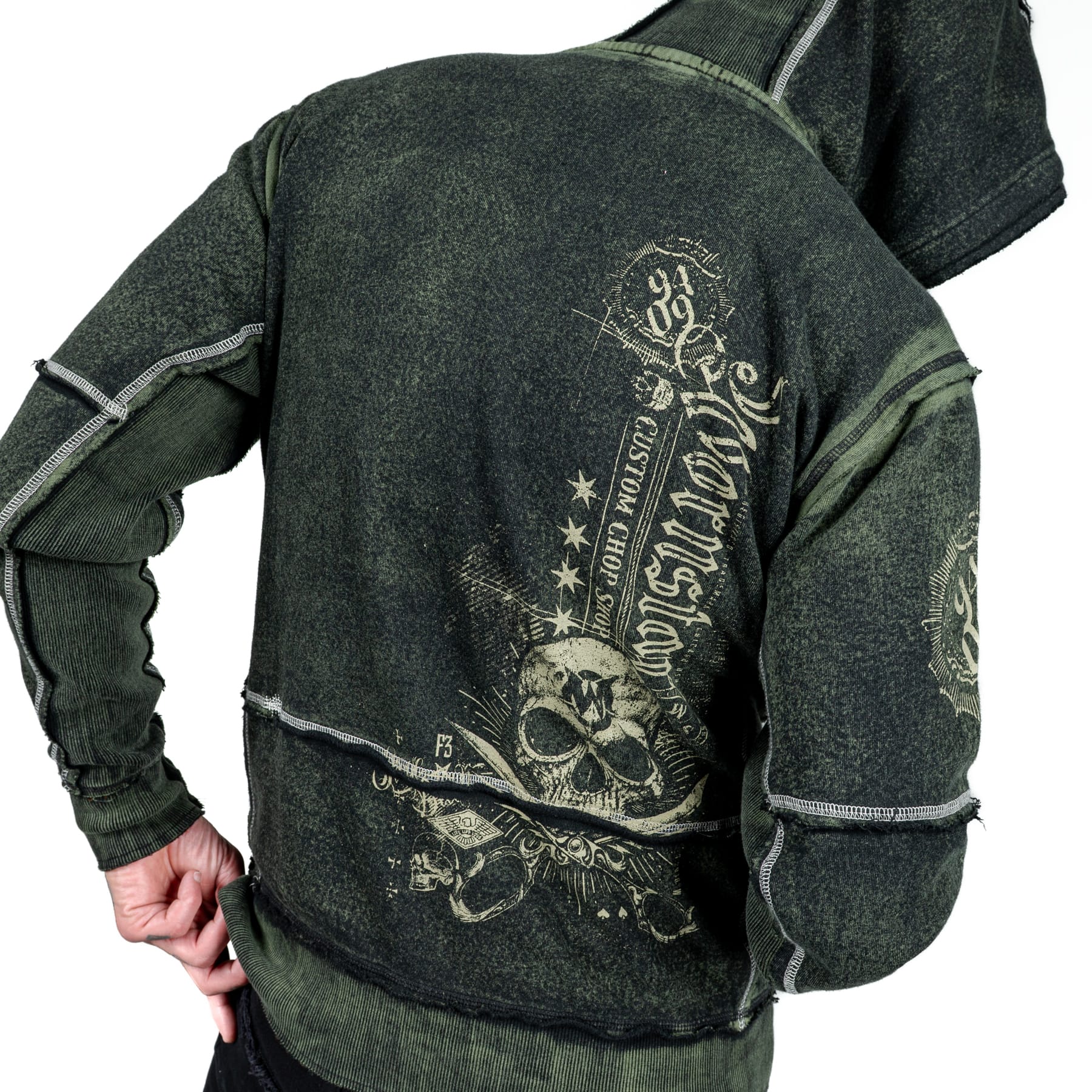 Artist Asylum Collection Hoodie Blood Sweat and Shears Hoodie