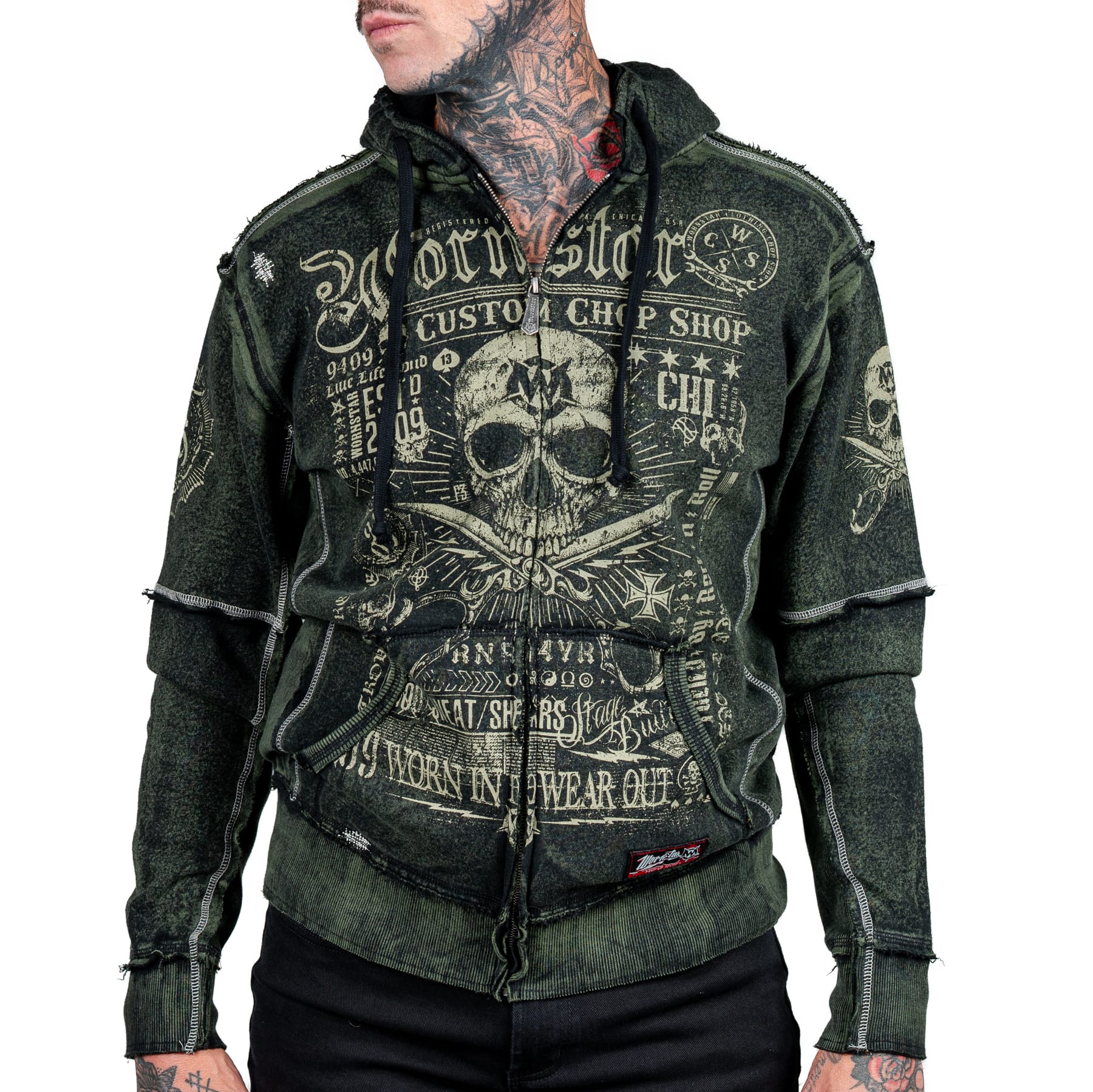 Artist Asylum Collection Hoodie Blood Sweat and Shears Hoodie