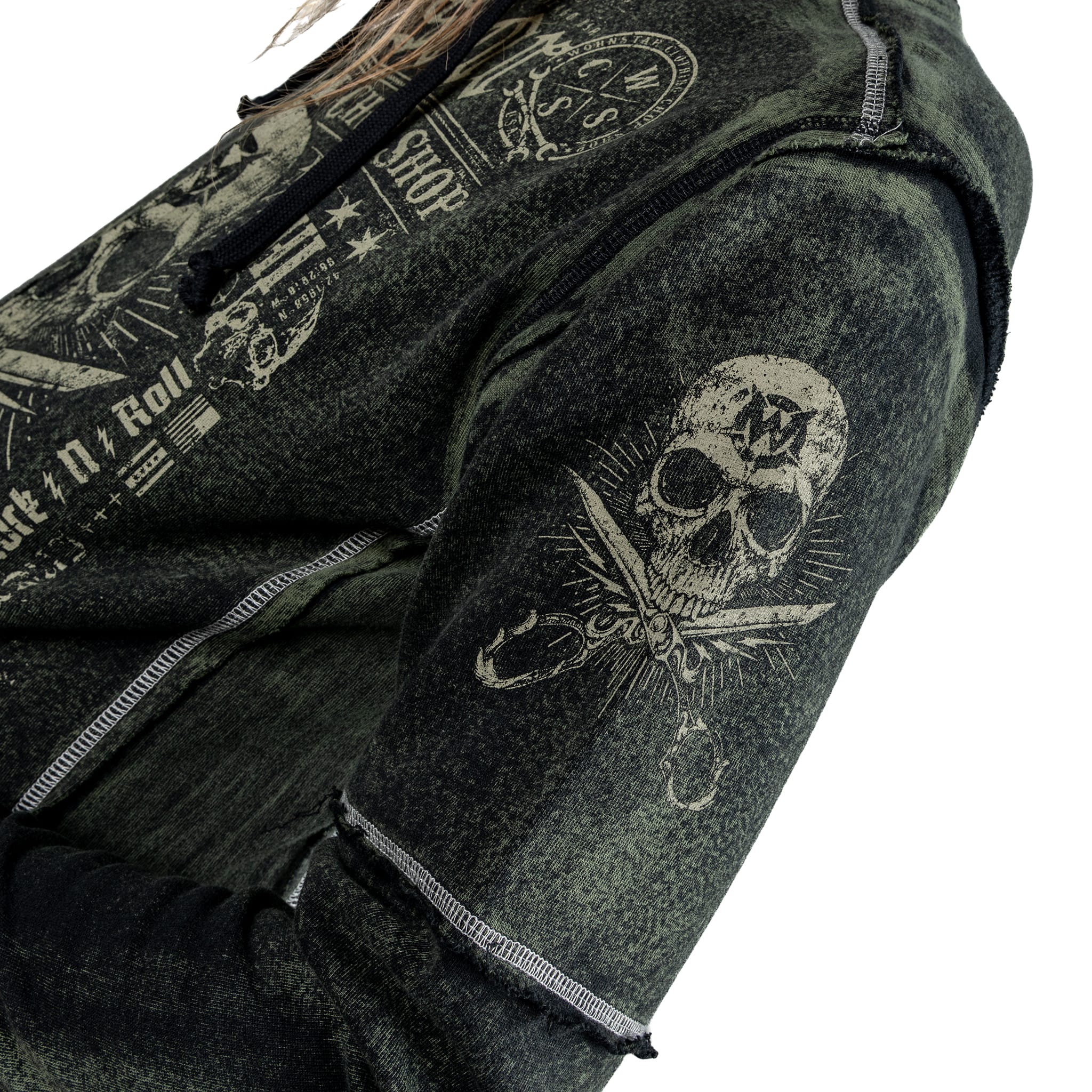 Artist Asylum Collection Hoodie Blood Sweat and Shears Hoodie