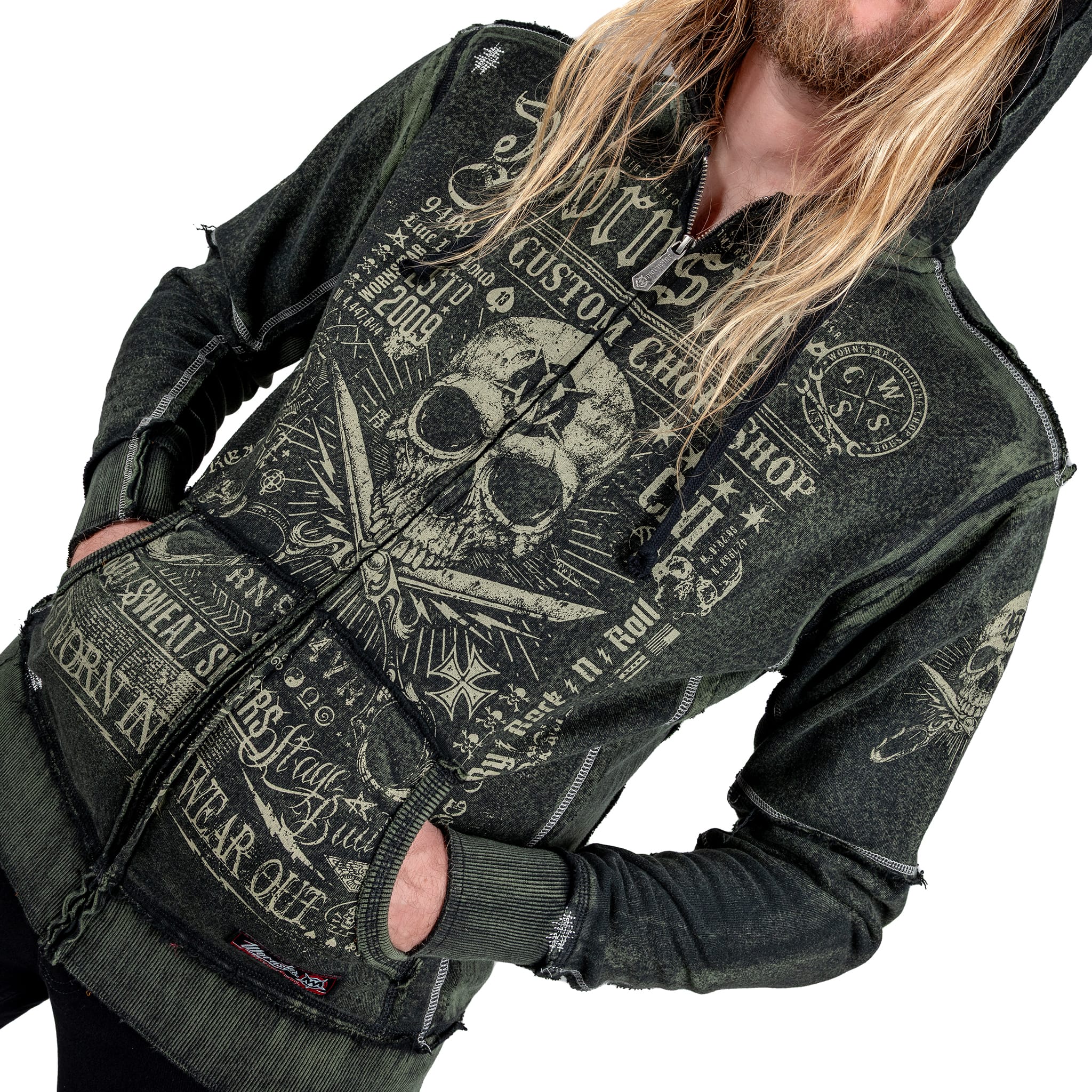 Artist Asylum Collection Hoodie Blood Sweat and Shears Hoodie
