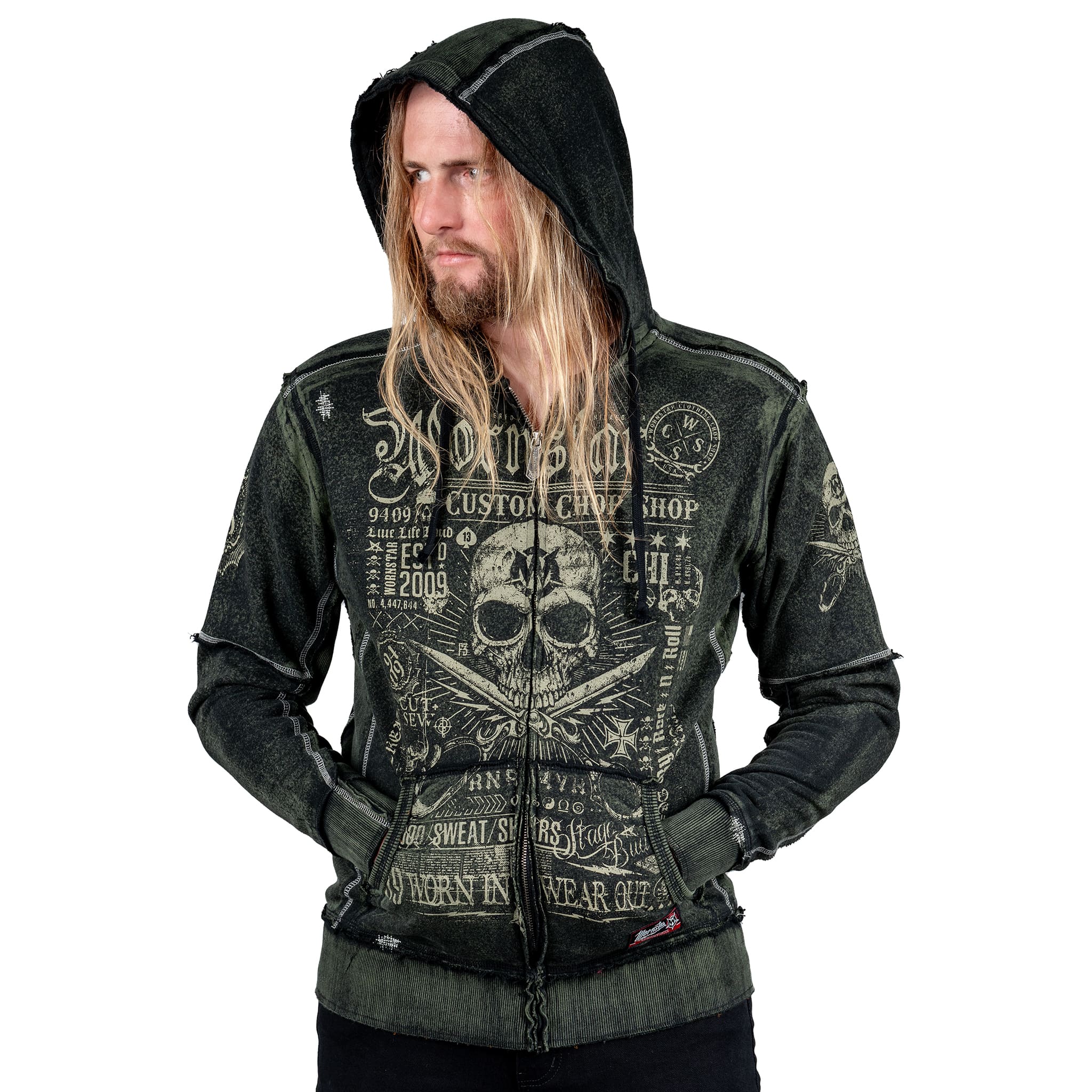 Artist Asylum Collection Hoodie Blood Sweat and Shears Hoodie