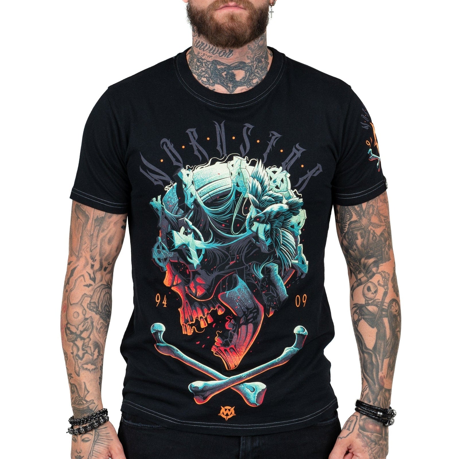 Artist Asylum Collection T-Shirt Boneyard Tee - Black