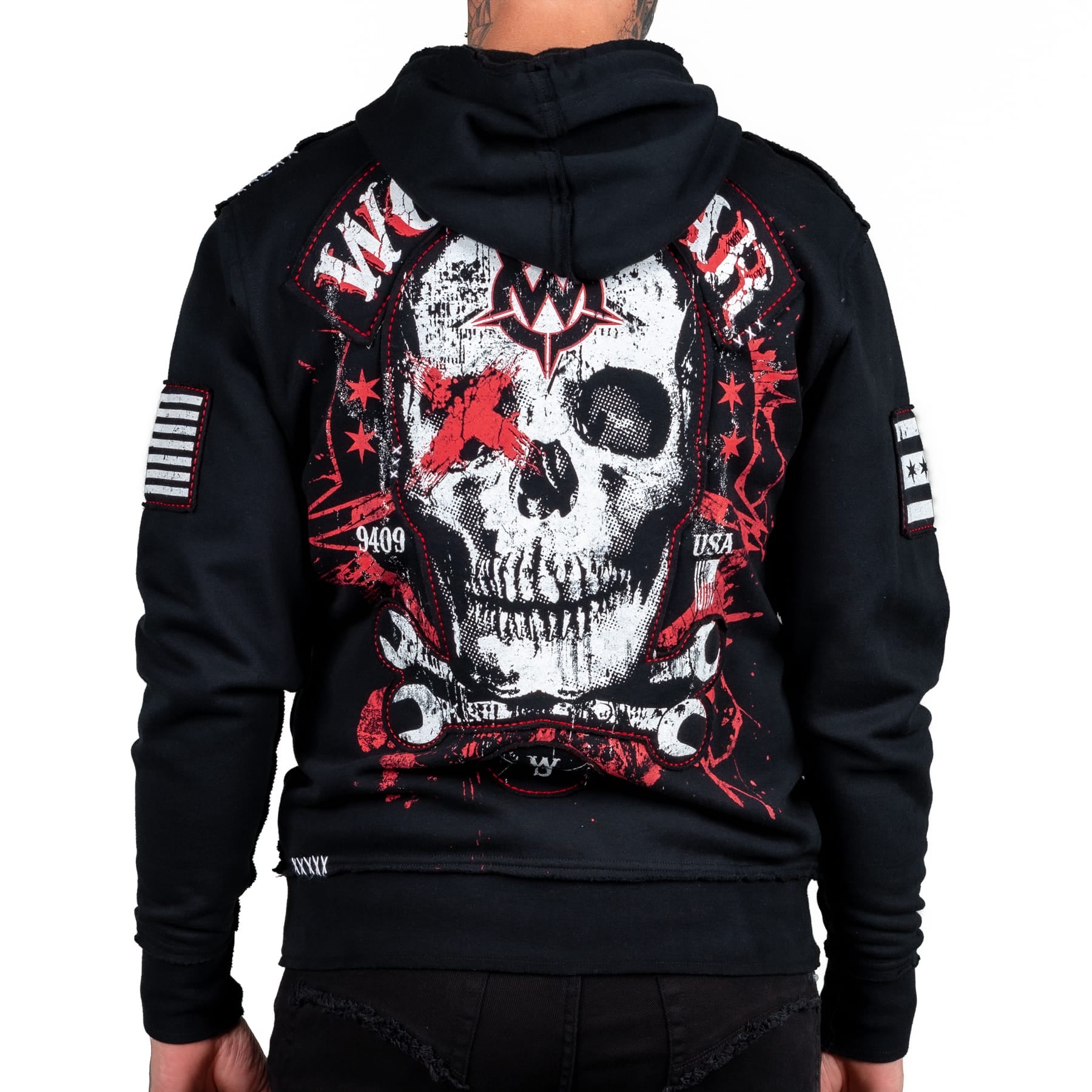 Artist Asylum Collection Hoodie Death Mechanic Hoodie