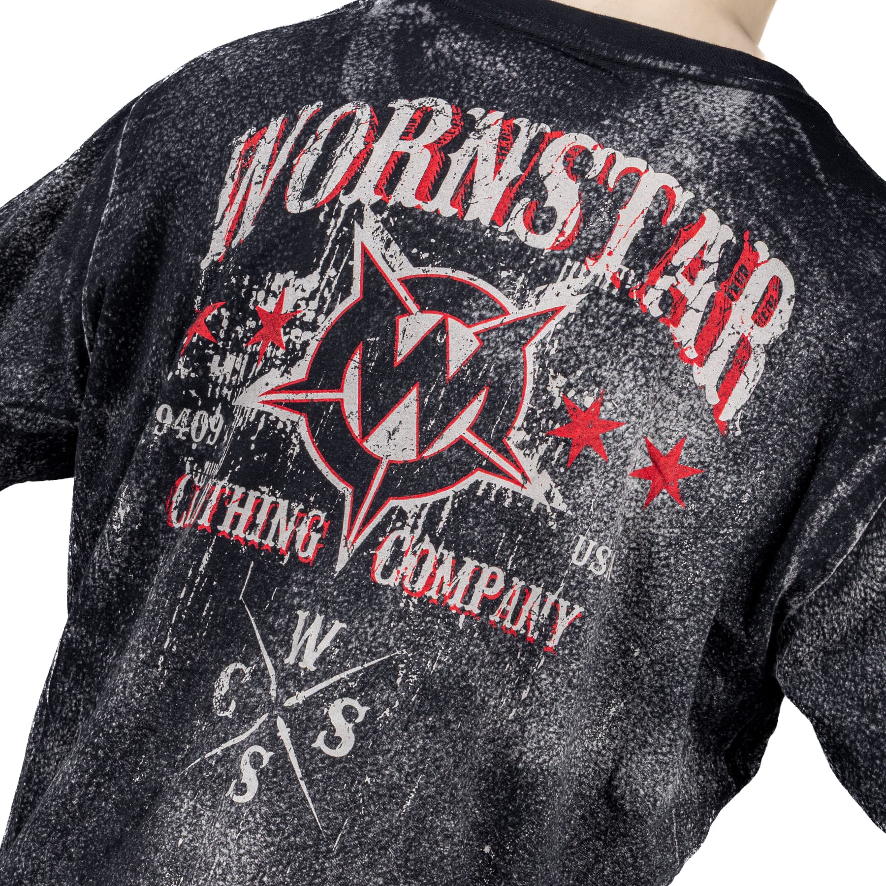 Artist Asylum Collection T-Shirt Death Mechanic Tee - Ready to Ship - Cropped Cut Tee