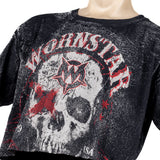 Artist Asylum Collection T-Shirt Death Mechanic Tee - Ready to Ship - Cropped Cut Tee