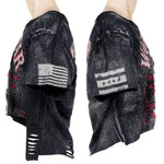 Artist Asylum Collection T-Shirt Death Mechanic Tee - Ready to Ship - Cropped Cut Tee