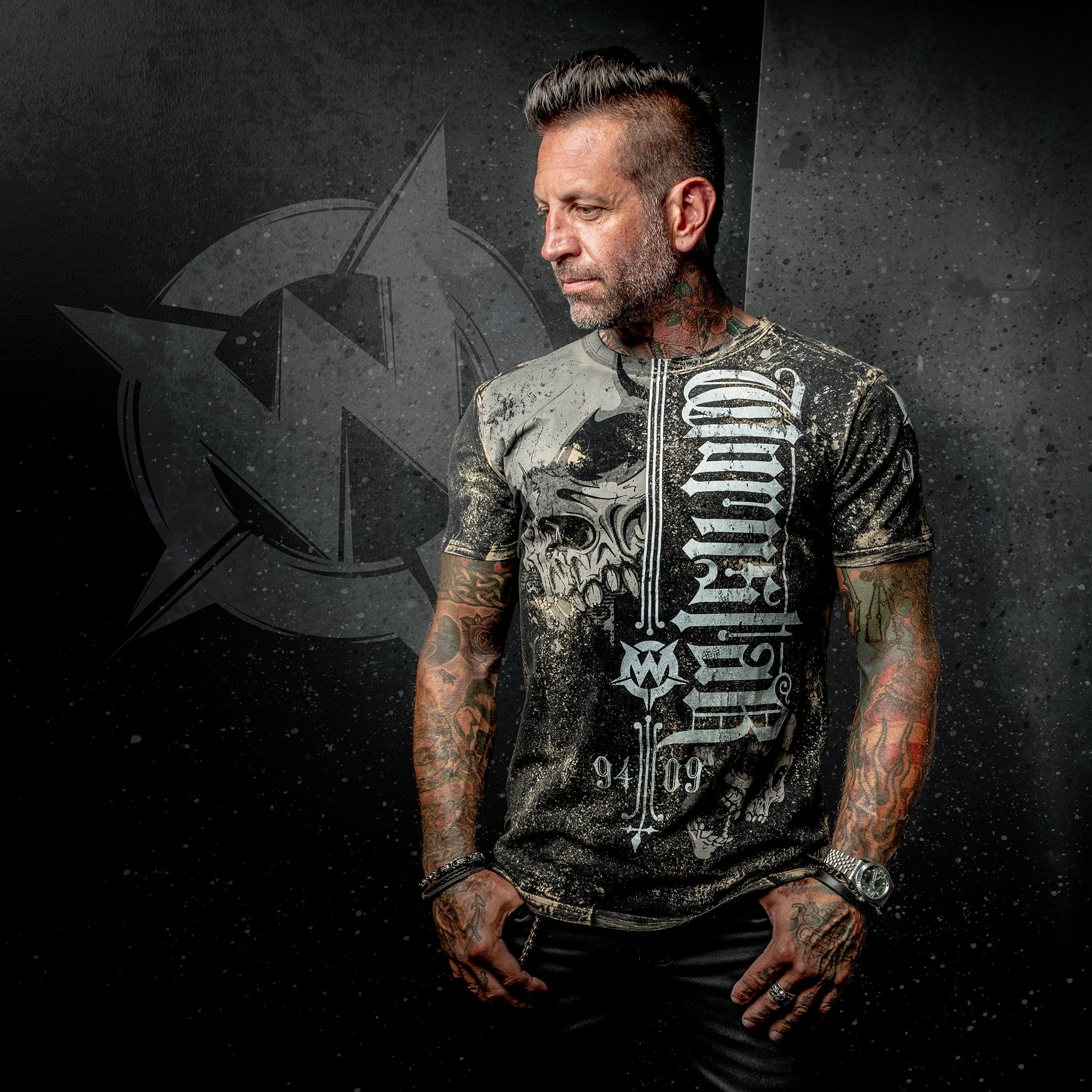 Artist Asylum Collection T-Shirt Downfall Tee - Original Graphic - Ready to Ship