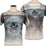Artist Asylum Collection T-Shirt Elegantly Wasted Tee - Gray