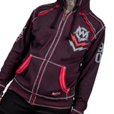 Artist Asylum Collection Hoodie Loud AF Hoodie - Black/Red