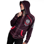 Artist Asylum Collection Hoodie Loud AF Hoodie - Black/Red