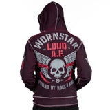 Artist Asylum Collection Hoodie Loud AF Hoodie - Black/Red