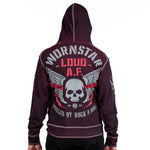 Artist Asylum Collection Hoodie Loud AF Hoodie - Black/Red