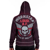 Artist Asylum Collection Hoodie Loud AF Hoodie - Black/Red
