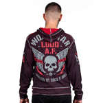 Artist Asylum Collection Hoodie Loud AF Hoodie - Black/Red