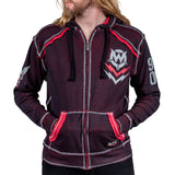 Artist Asylum Collection Hoodie Loud AF Hoodie - Black/Red