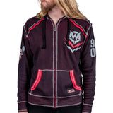 Artist Asylum Collection Hoodie Loud AF Hoodie - Black/Red