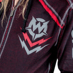Artist Asylum Collection Hoodie Loud AF Hoodie - Black/Red
