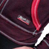 Artist Asylum Collection Hoodie Loud AF Hoodie - Black/Red