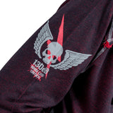 Artist Asylum Collection Hoodie Loud AF Hoodie - Black/Red