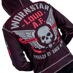 Artist Asylum Collection Hoodie Loud AF Hoodie - Black/Red