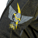 Artist Asylum Collection Hoodie Loud AF Hoodie - Black/Yellow