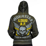 Artist Asylum Collection Hoodie Loud AF Hoodie - Black/Yellow