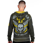 Artist Asylum Collection Hoodie Loud AF Hoodie - Black/Yellow