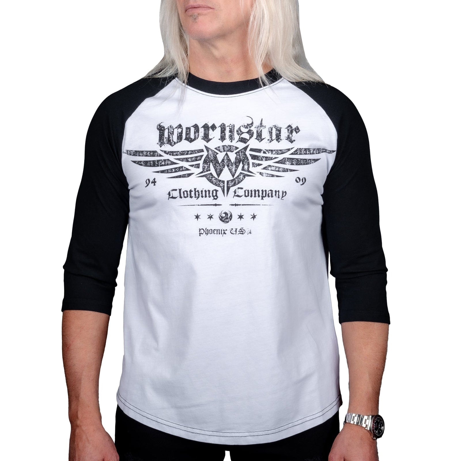 Artist Asylum Collection T-Shirt Machine Shop Raglan Tee