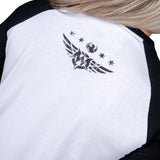 Artist Asylum Collection T-Shirt Machine Shop Raglan Tee