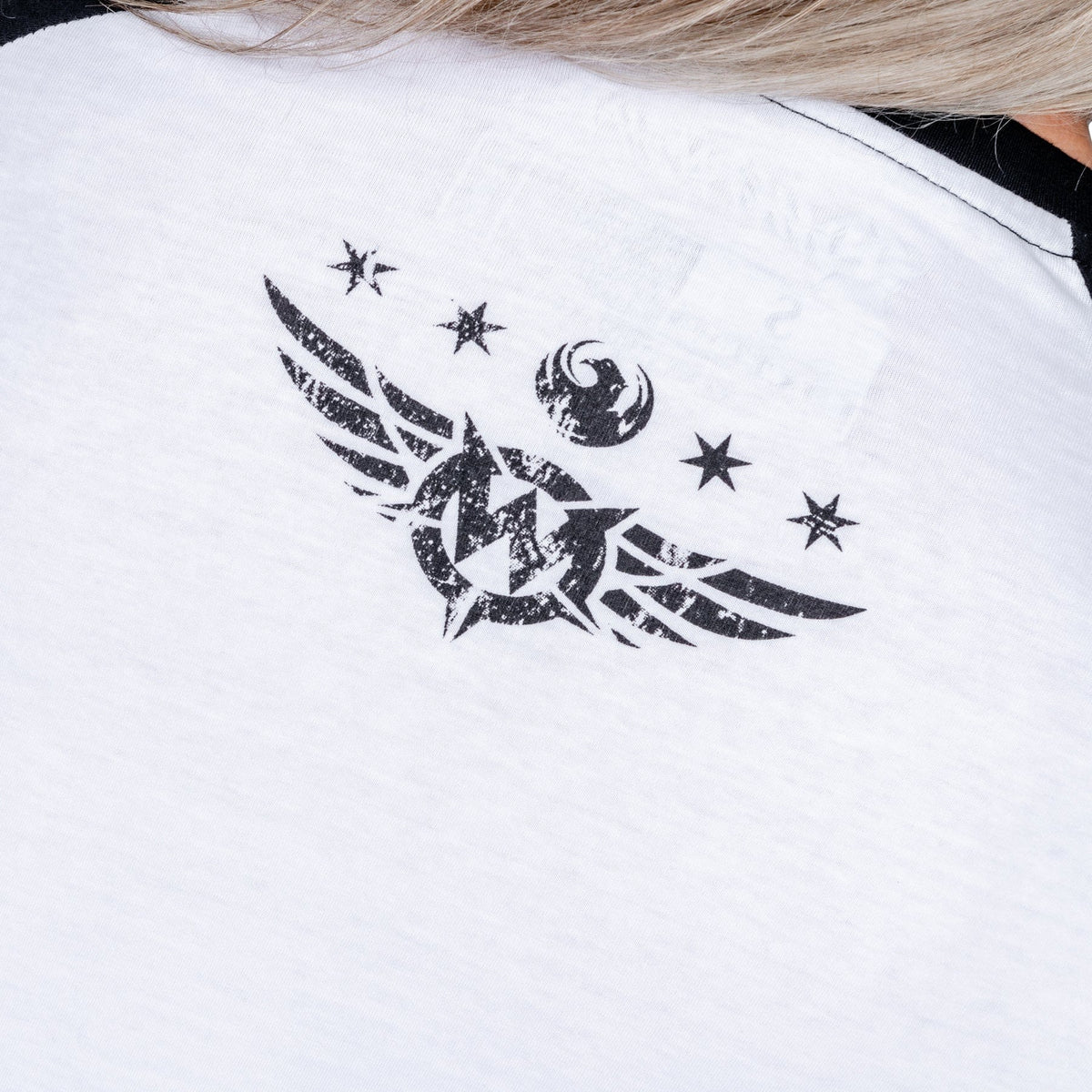 Artist Asylum Collection T-Shirt Machine Shop Raglan Tee