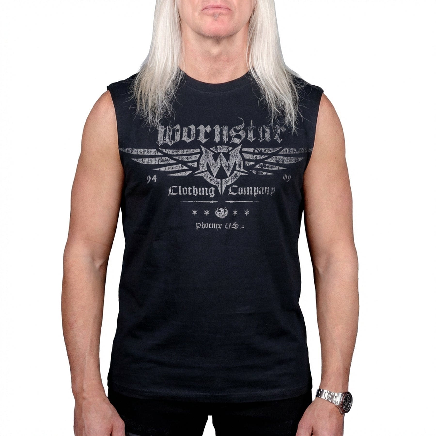 Artist Asylum Collection T-Shirt Machine Shop Tee - Sleeveless