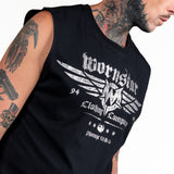 Artist Asylum Collection T-Shirt Machine Shop Tee - Sleeveless