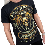 Artist Asylum Collection T-Shirt Rock N Roll Forever Tee