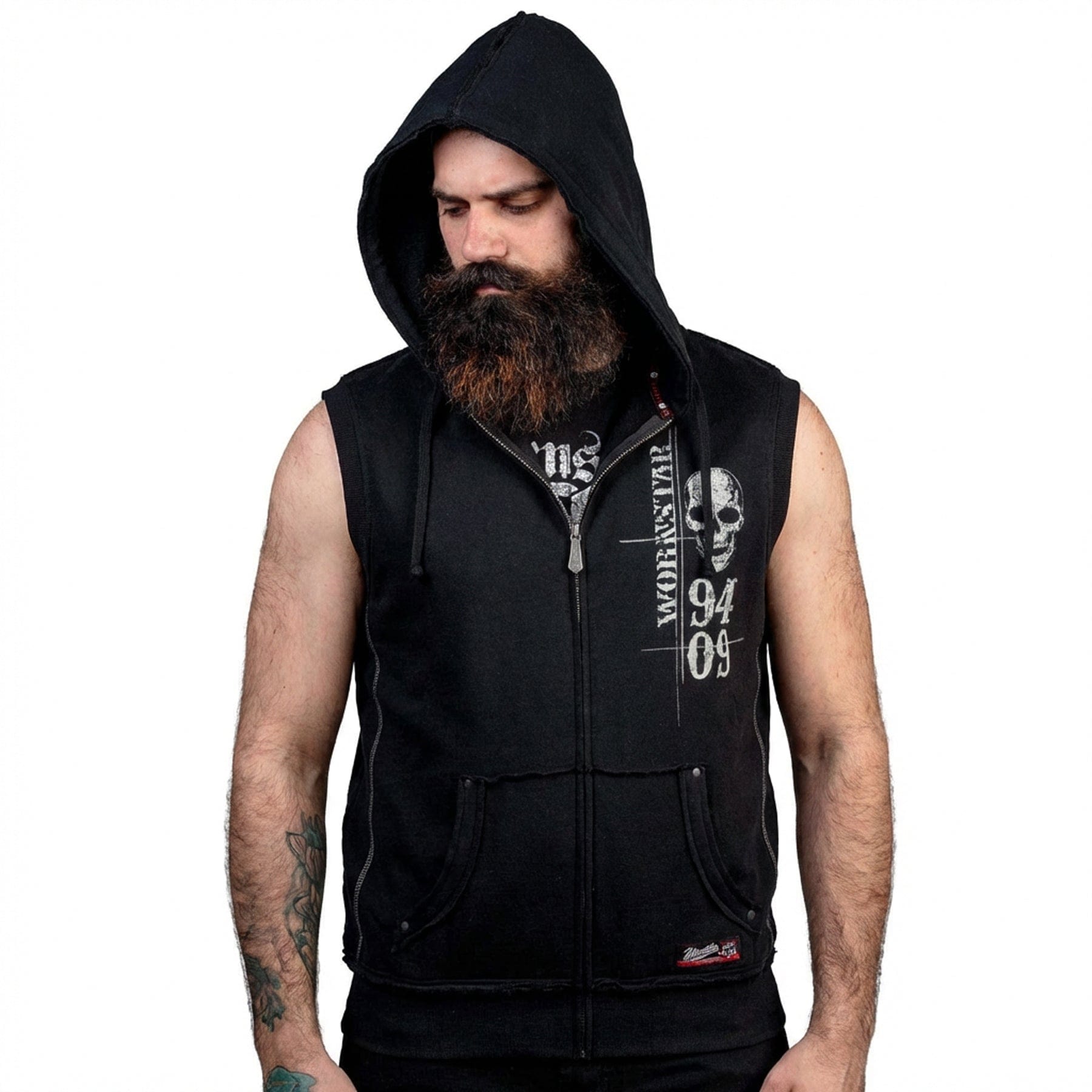 Artist Asylum Collection Hoodie Vengeance Sleeveless Hoodie