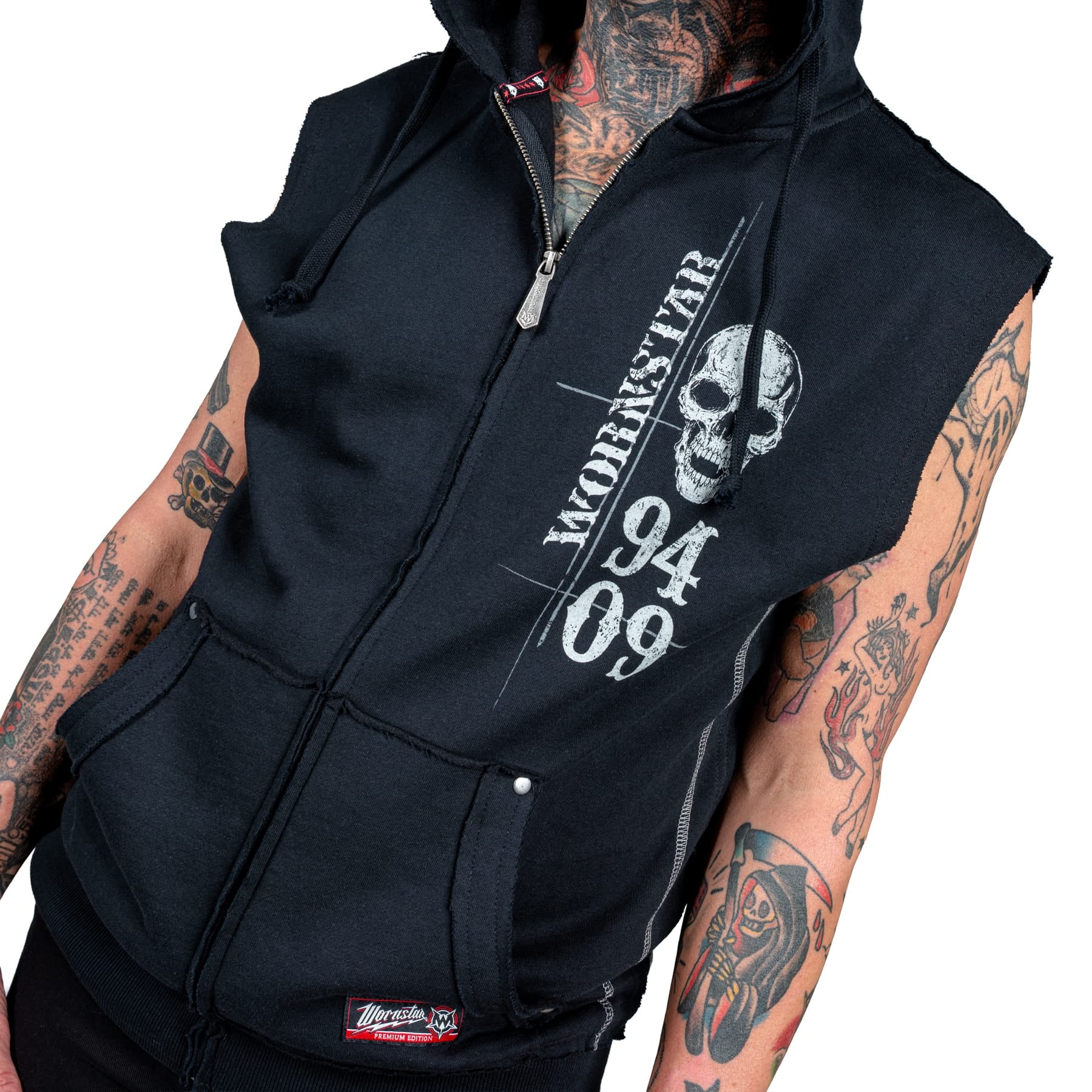 Artist Asylum Collection Hoodie Vengeance Sleeveless Hoodie
