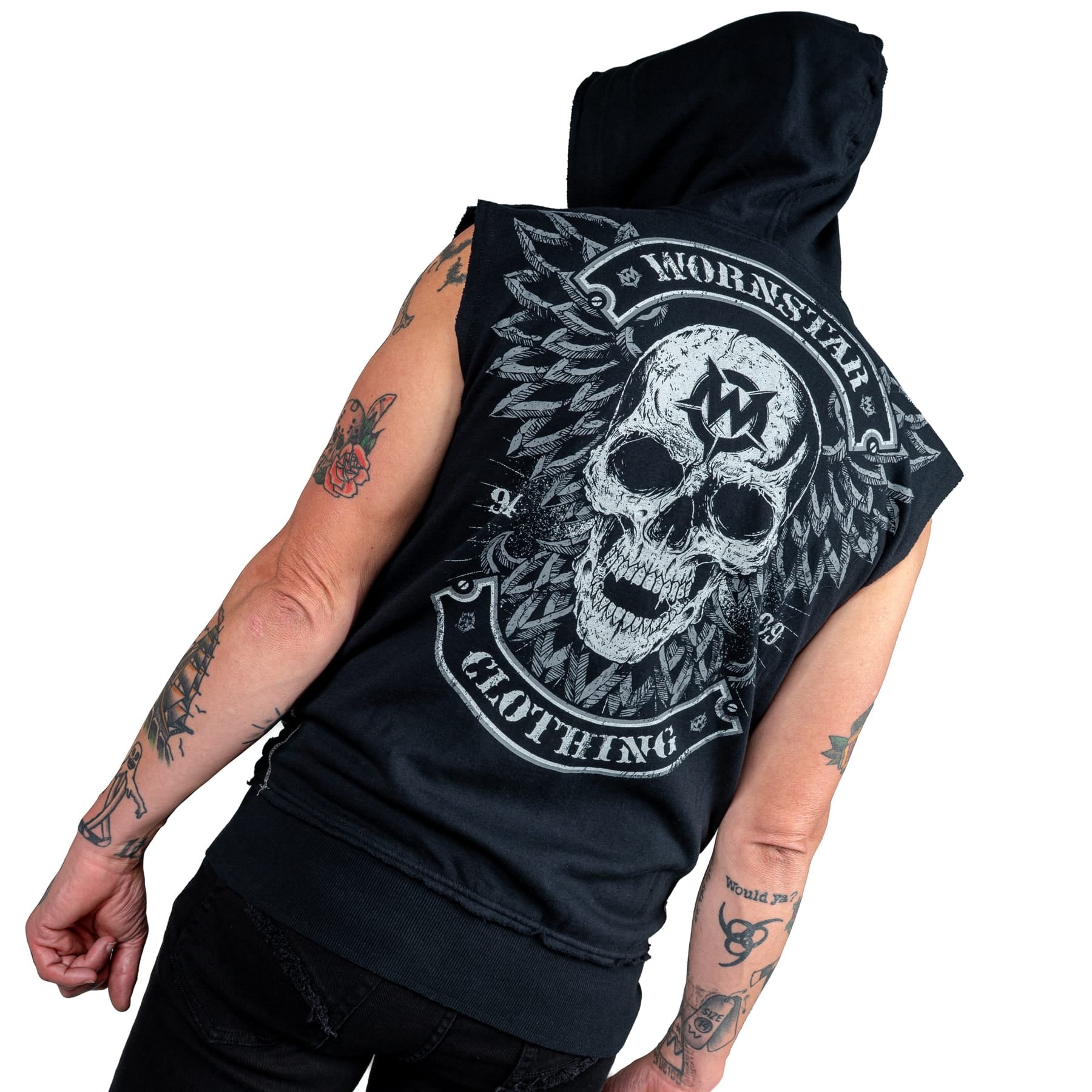 Artist Asylum Collection Hoodie Vengeance Sleeveless Hoodie