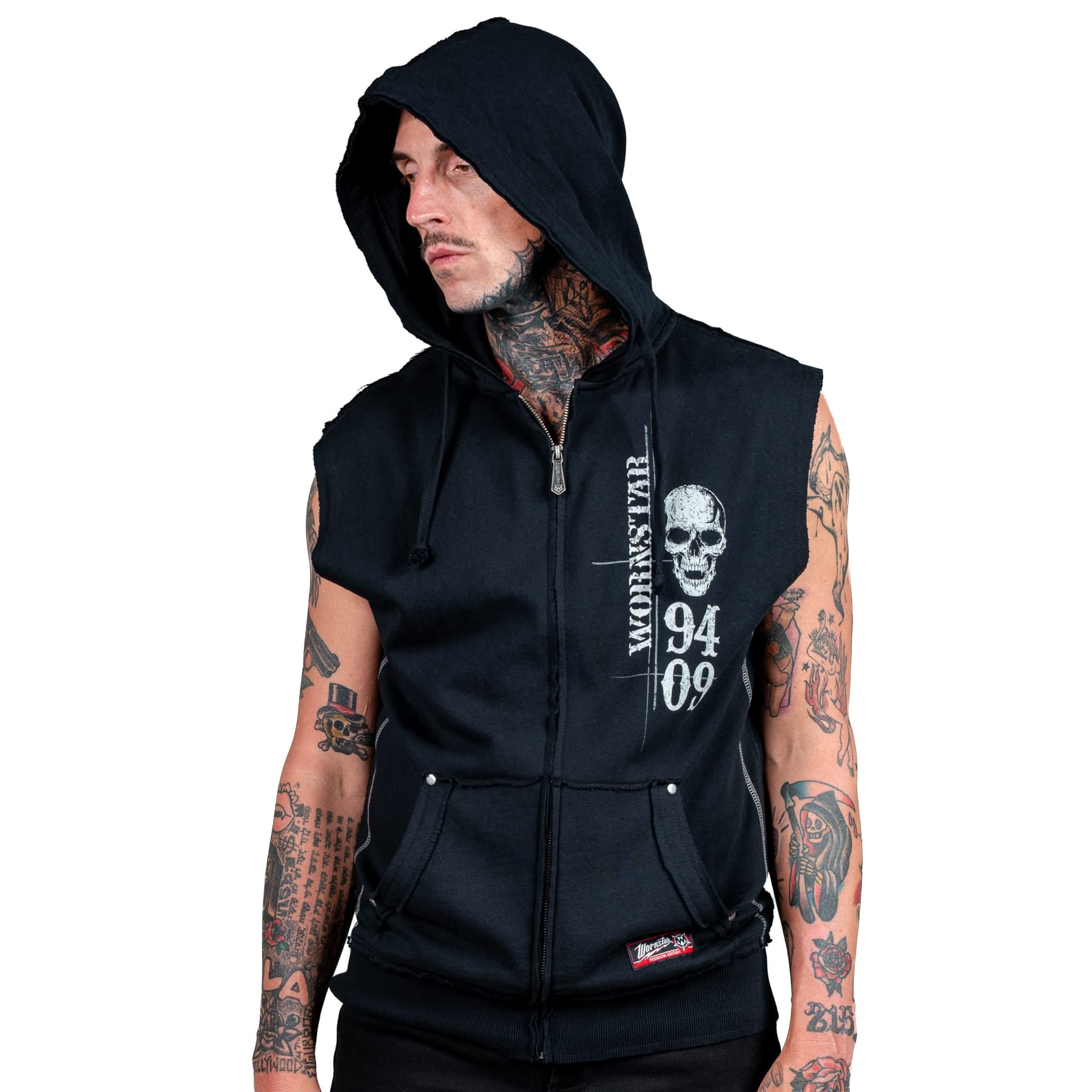 Artist Asylum Collection Hoodie Vengeance Sleeveless Hoodie
