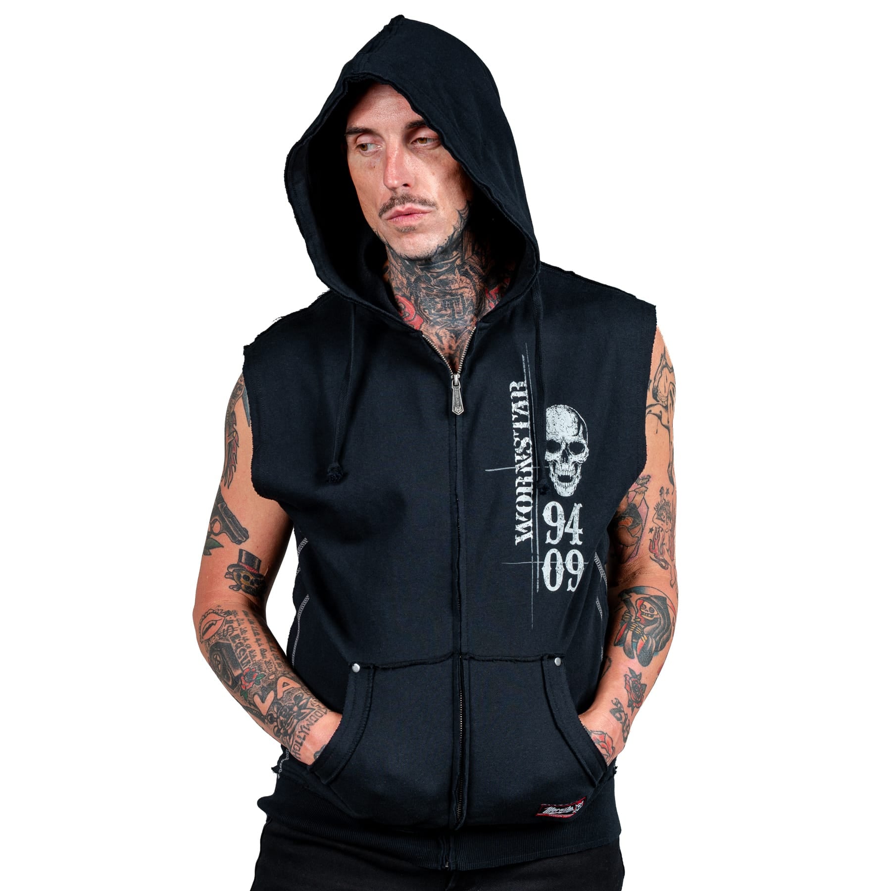 Artist Asylum Collection Hoodie Vengeance Sleeveless Hoodie
