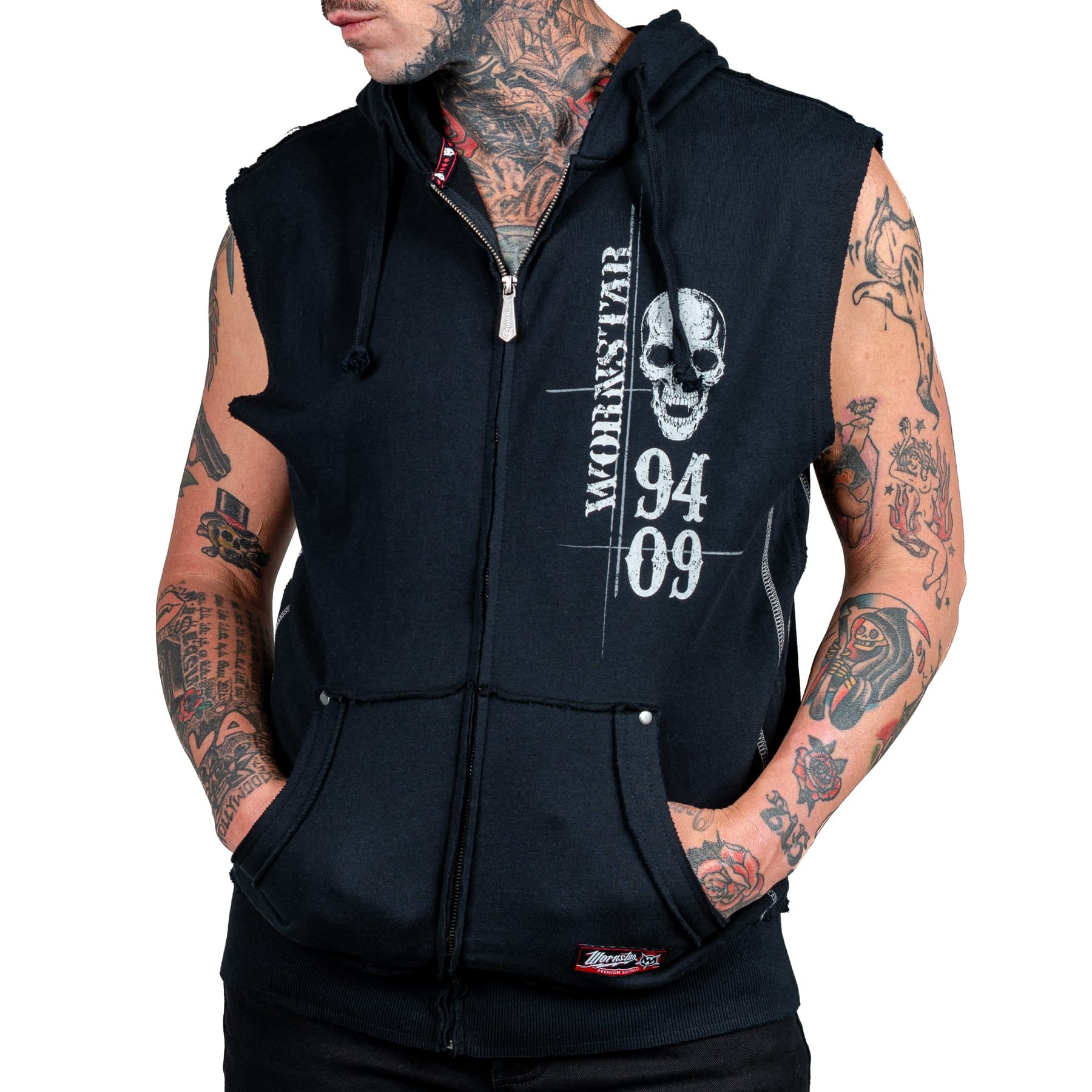 Artist Asylum Collection Hoodie Vengeance Sleeveless Hoodie