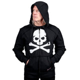 Artist Asylum Collection Hoodie White Skull Hoodie