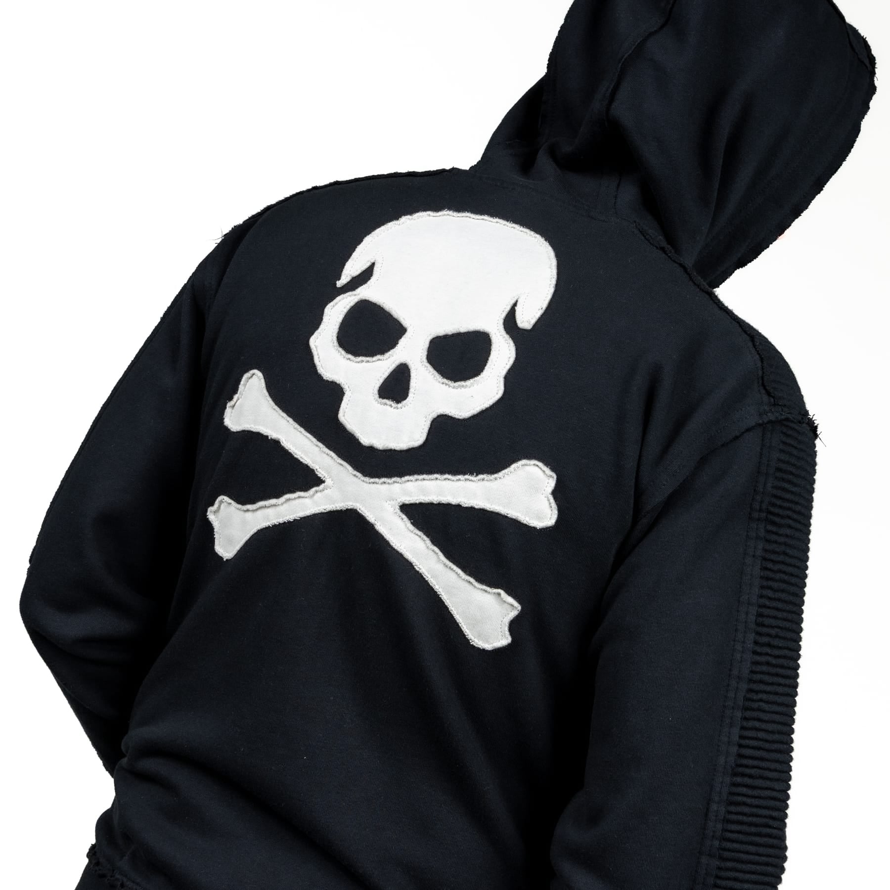 Artist Asylum Collection Hoodie White Skull Hoodie