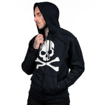 Artist Asylum Collection Hoodie White Skull Hoodie