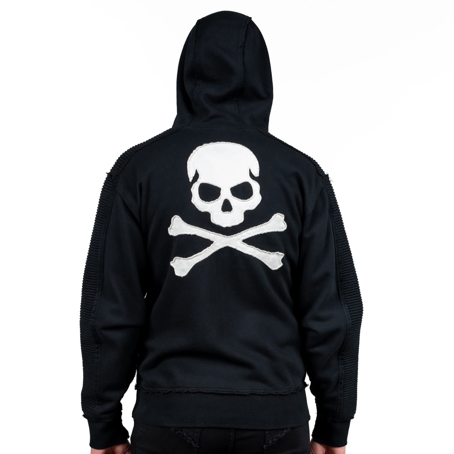 Artist Asylum Collection Hoodie White Skull Hoodie