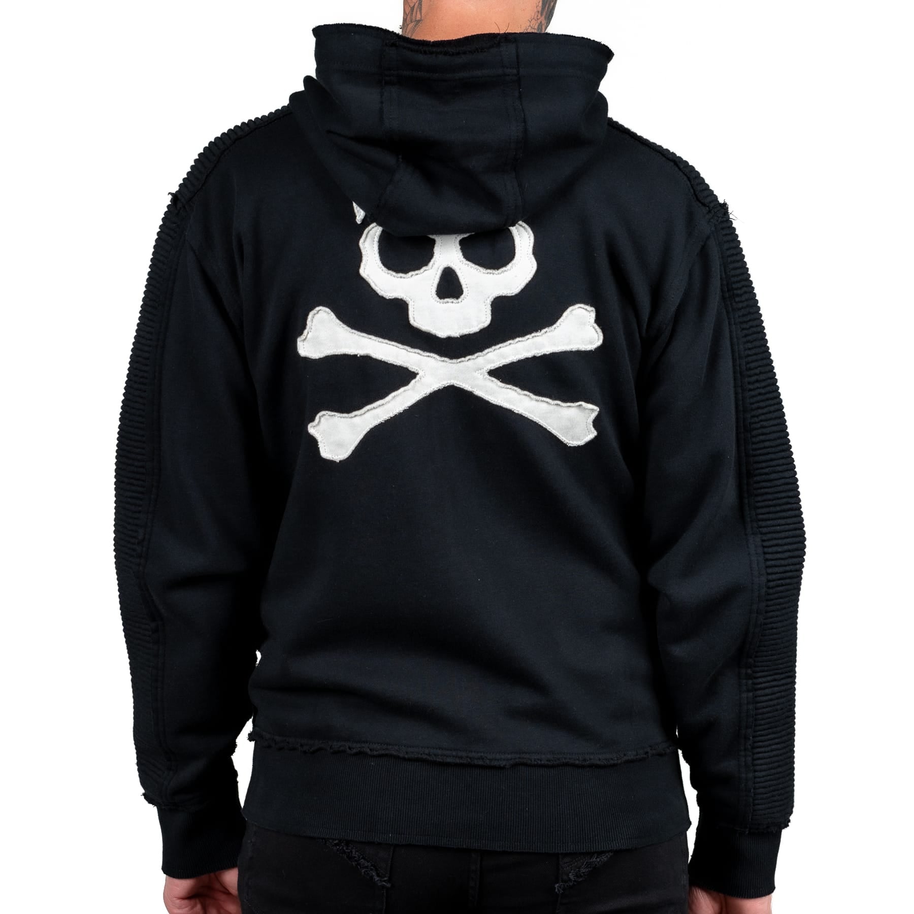 Artist Asylum Collection Hoodie White Skull Hoodie