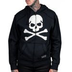 Artist Asylum Collection Hoodie White Skull Hoodie