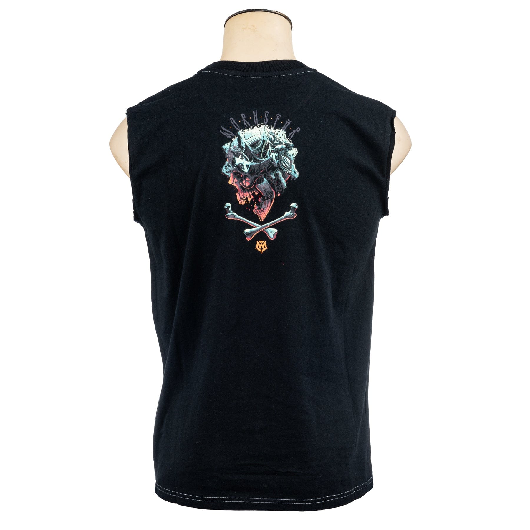 Custom Chop Shop T-Shirt Boneyard Black Custom Tee - Sleeveless