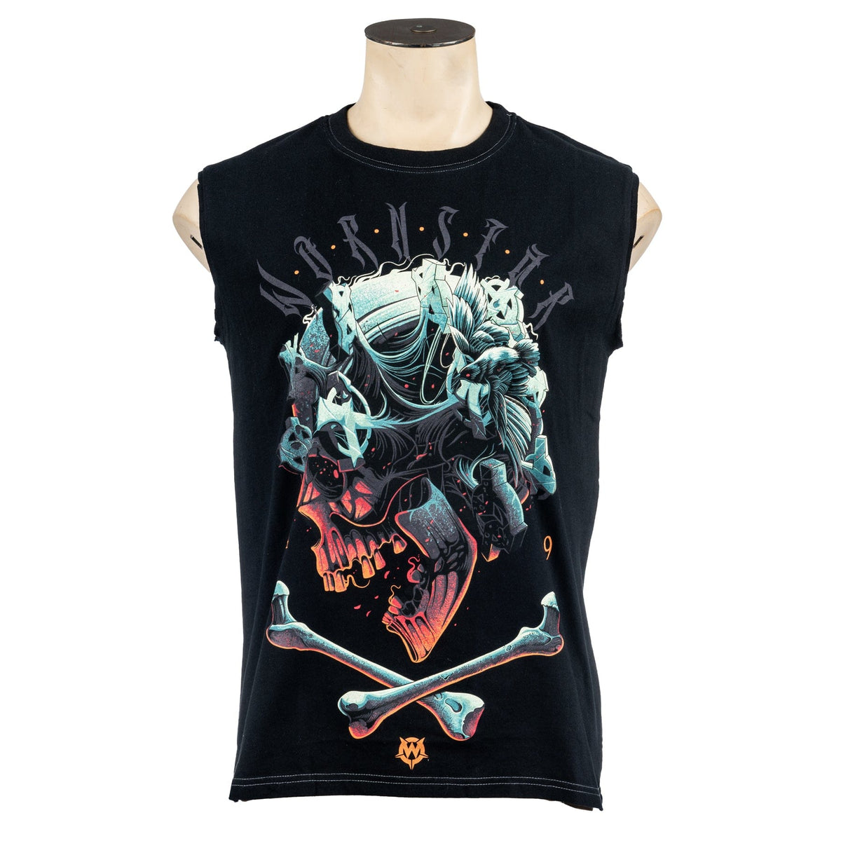 Custom Chop Shop T-Shirt Boneyard Black Custom Tee - Sleeveless