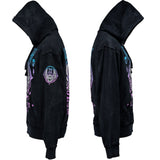 Custom Chop Shop Jacket Custom Zip Hoodie - Live Life Loud - Vintage Wash