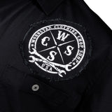 Custom Chop Shop Button Down Death Mechanic Work Shirt